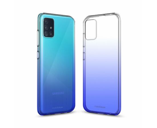 Чехол для моб. телефона MakeFuture Samsung A71 Air Gradient (TPU) Blue (MCG-SA71BL), изображение 2 Чехол для моб. телефона MakeFuture Samsung A71 Air Gradient (TPU) Blue (MCG-SA71BL), изображение 2