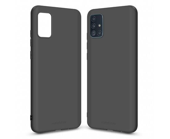 Чехол для моб. телефона MakeFuture Samsung A71 Skin (Matte TPU) Black (MCS-SA71BK), изображение 2 Чехол для моб. телефона MakeFuture Samsung A71 Skin (Matte TPU) Black (MCS-SA71BK), изображение 2
