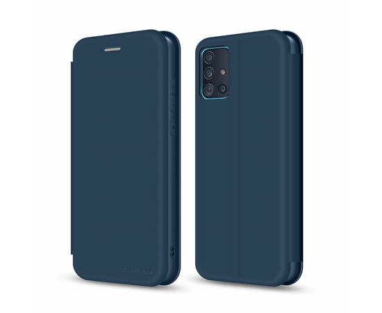 Чехол для моб. телефона MakeFuture Samsung A71 Flip (Soft-Touch PU) Blue (MCP-SA71BL), изображение 2 Чехол для моб. телефона MakeFuture Samsung A71 Flip (Soft-Touch PU) Blue (MCP-SA71BL), изображение 2