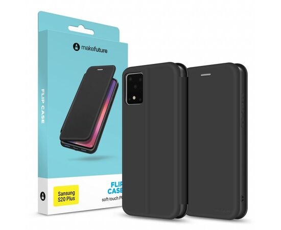 Чехол для моб. телефона MakeFuture Samsung S20 Plus Flip (Soft-Touch PU) Black (MCP-SS20PBK)
