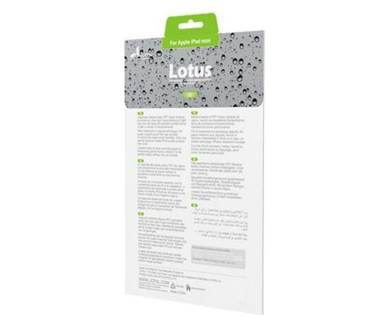 Плівка захисна JCPAL Lotus Anti-Grease для iPad mini (High Transparency) (JCP1031), зображення 2 Плівка захисна JCPAL Lotus Anti-Grease для iPad mini (High Transparency) (JCP1031), зображення 2