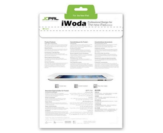 Плівка захисна JCPAL iWoda Premium для iPad 4 (High Transparency) (JCP1033), зображення 2 Плівка захисна JCPAL iWoda Premium для iPad 4 (High Transparency) (JCP1033), зображення 2