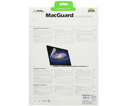 Плівка захисна JCPAL 3 in 1 set для MacBook Air 11 (JCP2043), зображення 2 Плівка захисна JCPAL 3 in 1 set для MacBook Air 11 (JCP2043), зображення 2