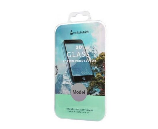 Скло захисне MakeFuture для Apple iPhone 6 Black 3D (MG3D-AI6B)