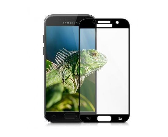 Стекло защитное Laudtec для Galaxy A3 2017 3D Black (LTG-A317), изображение 3 Стекло защитное Laudtec для Galaxy A3 2017 3D Black (LTG-A317), изображение 3