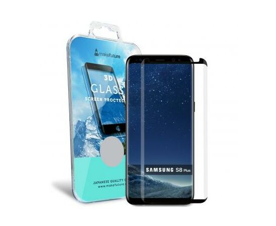 Пленка защитная MakeFuture для Samsung S8 Plus Black 3D (MF3D-SS8PB)