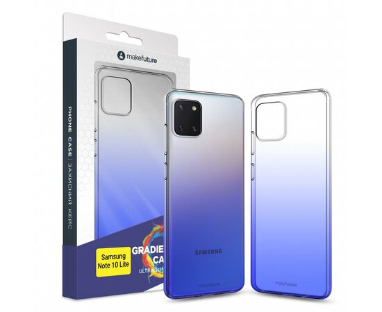 Чехол для моб. телефона MakeFuture Samsung Note 10 Lite Air Gradient (TPU) Blue (MCG-SN10LBL)
