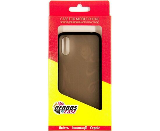 Чехол для моб. телефона Dengos Samsung Galaxy A01 (black) (DG-TPU-MATT-32), изображение 4