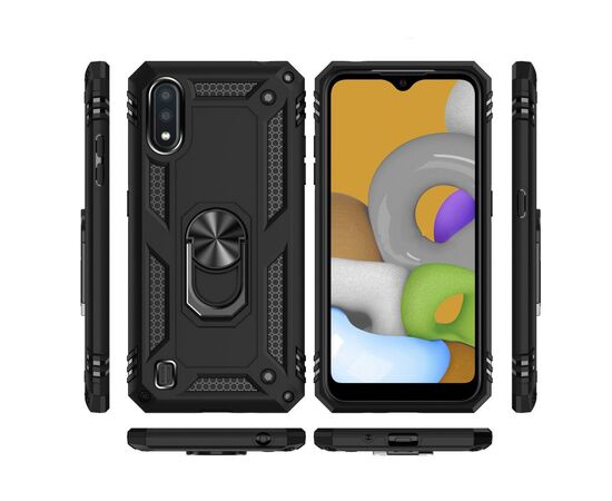 Чохол до моб. телефона BeCover Military Samsung Galaxy A01 SM-A015 Black (704740), зображення 2 Чохол до моб. телефона BeCover Military Samsung Galaxy A01 SM-A015 Black (704740), зображення 2
