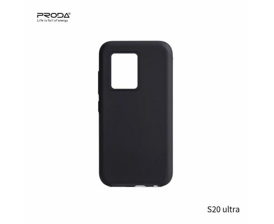 Чехол для моб. телефона Proda Soft-Case для Samsung S20 ultra Black (XK-PRD-S20ultr-BK)