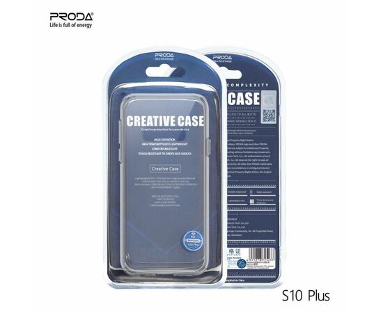 Чехол для моб. телефона Proda TPU-Case Samsung S10 + (XK-PRD-TPU-S10pl), изображение 2 Чехол для моб. телефона Proda TPU-Case Samsung S10 + (XK-PRD-TPU-S10pl), изображение 2