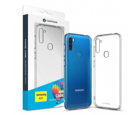 Чехол для моб. телефона MakeFuture Samsung A11 Air (Clear TPU) (MCA-SA11)