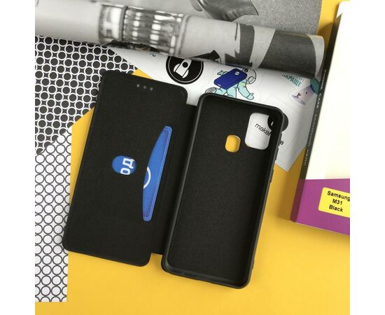 Чохол до моб. телефона MakeFuture Samsung M31 Flip (Soft-Touch PU) Black (MCP-SM31BK), зображення 3 Чохол до моб. телефона MakeFuture Samsung M31 Flip (Soft-Touch PU) Black (MCP-SM31BK), зображення 3