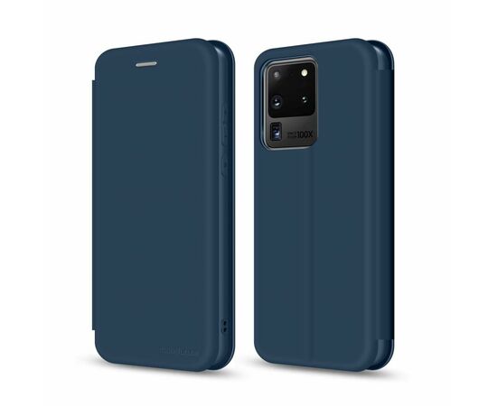 Чехол для моб. телефона MakeFuture Samsung S20 Flip (Soft-Touch PU) Blue (MCP-SS20BL)