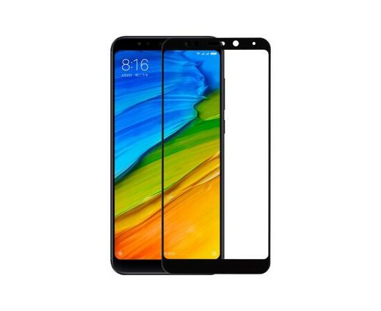 Стекло защитное MakeFuture для Xiaomi Redmi 5 Black Full Cover Full Glue (MGFCFG-XR5B), изображение 4 Стекло защитное MakeFuture для Xiaomi Redmi 5 Black Full Cover Full Glue (MGFCFG-XR5B), изображение 4