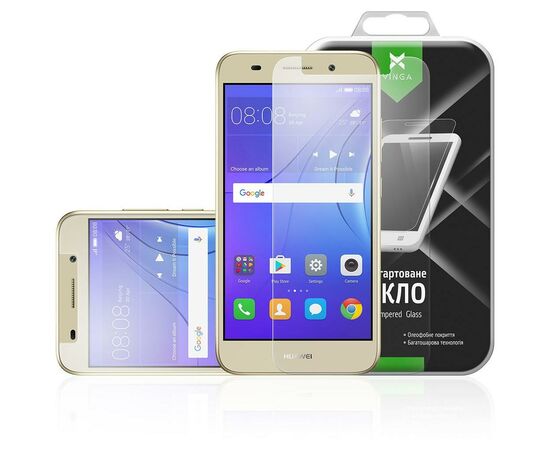 Скло захисне Vinga для Huawei Y3 2017 (Clear) (VTPGS-Y32017)