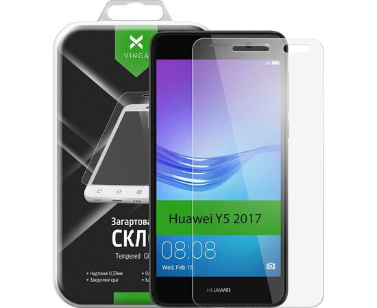 Стекло защитное Vinga для Huawei Y5 2017 (Clear) (VTPGS-Y52017), изображение 9 Стекло защитное Vinga для Huawei Y5 2017 (Clear) (VTPGS-Y52017), изображение 9