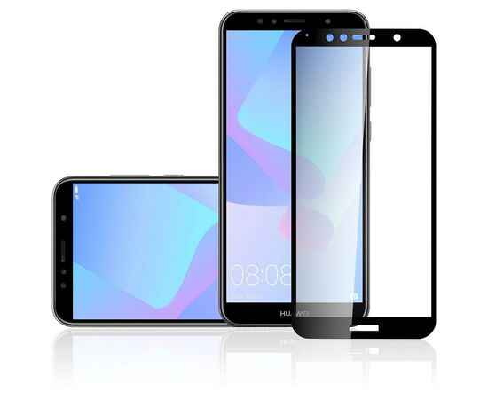 Скло захисне Vinga для Huawei Y6 2018 (Black) (VTPGS-Y62018), зображення 3 Скло захисне Vinga для Huawei Y6 2018 (Black) (VTPGS-Y62018), зображення 3
