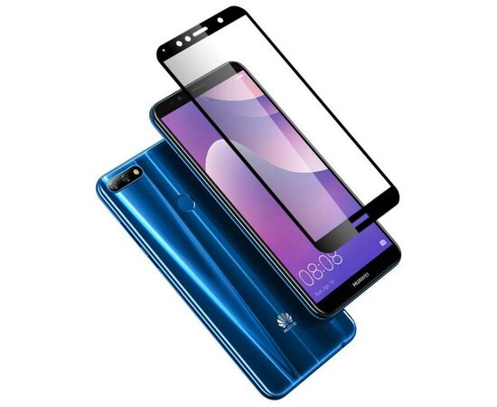Стекло защитное Vinga для Huawei Y7 Prime 2018 (Black) (VTPGS-Y7P2018), изображение 2
