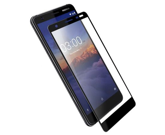 Стекло защитное Vinga для Nokia 3.1 Black (VTPGS-N31B), изображение 6 Стекло защитное Vinga для Nokia 3.1 Black (VTPGS-N31B), изображение 6