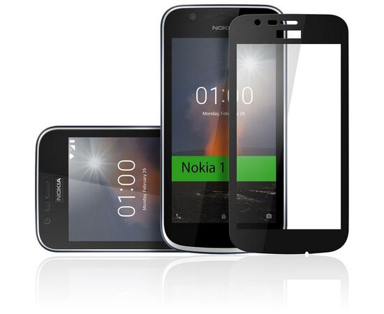 Стекло защитное Vinga для Nokia 1 Black (VTPGS-N1B), изображение 4 Стекло защитное Vinga для Nokia 1 Black (VTPGS-N1B), изображение 4