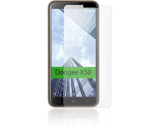 Скло захисне Vinga для Doogee X50 (VTPGS-DX50L), зображення 5 Скло захисне Vinga для Doogee X50 (VTPGS-DX50L), зображення 5