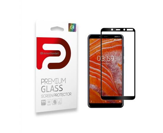 Стекло защитное Armorstandart для Nokia 1 Plus Black (ARM55441-GFG-BK)