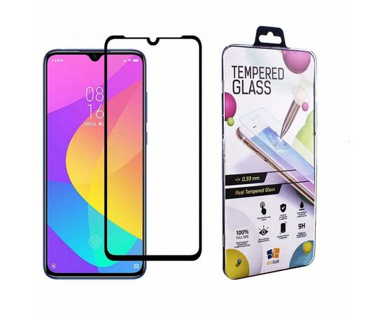 Стекло защитное Drobak для Xiaomi Mi 9 Lite (Black) (443145)
