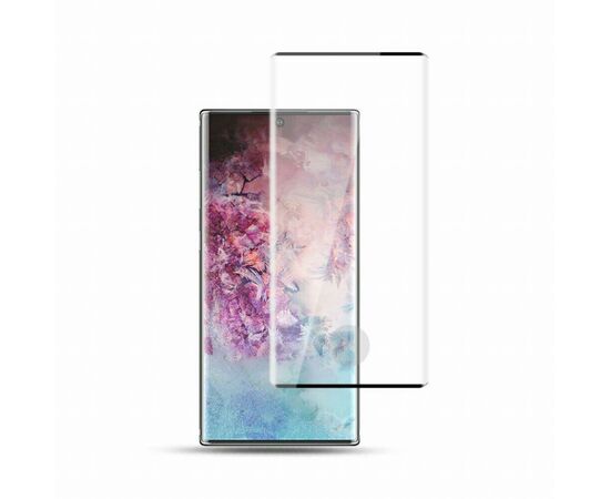 Стекло защитное Drobak Galaxy Note 10 Black 3D Full Cover, Edge Glue (441616), изображение 2 Стекло защитное Drobak Galaxy Note 10 Black 3D Full Cover, Edge Glue (441616), изображение 2