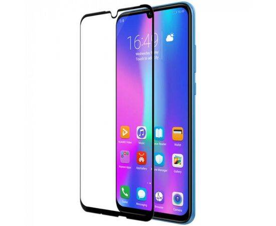 Стекло защитное Drobak для Huawei P Smart 2019 (Black) (448426), изображение 2