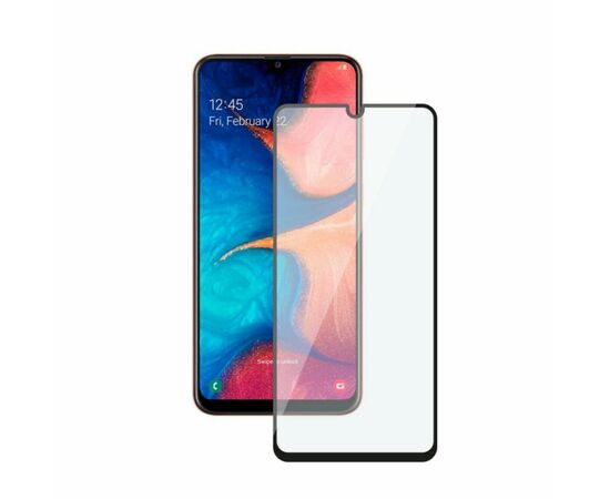 Стекло защитное MakeFuture Samsung A20s Full Cover Full Glue (MGF-SA20S)