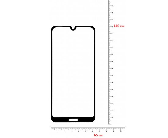 Скло захисне BeCover Nokia 2.2 Black (704076), зображення 3