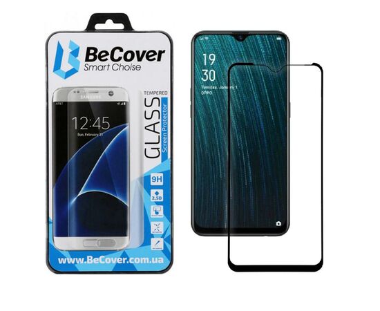 Скло захисне BeCover Oppo A5s Black (704113)