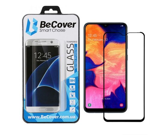 Стекло защитное BeCover Samsung Galaxy A10 SM-A105 Black (703677)