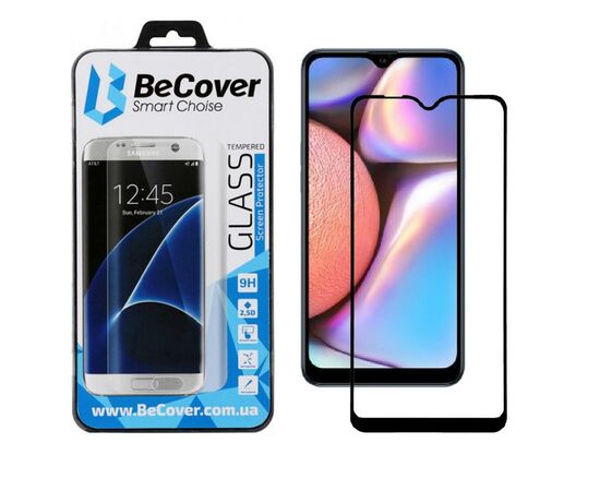 Стекло защитное BeCover Samsung Galaxy A10s 2019 SM-A107 Black (704116)