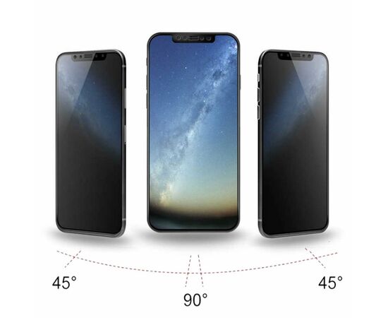 Стекло защитное BeCover Anti-spying Samsung Galaxy M10 SM-M105 Black (703918), изображение 3 Стекло защитное BeCover Anti-spying Samsung Galaxy M10 SM-M105 Black (703918), изображение 3