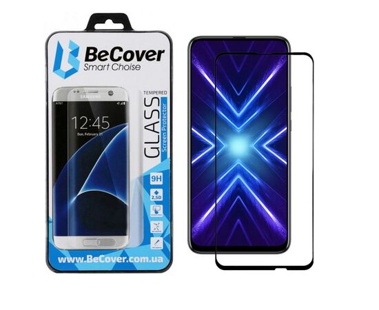 Стекло защитное BeCover Honor 9x Black (704618)