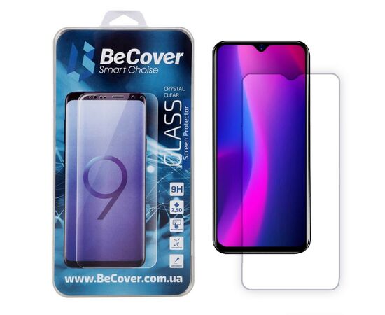 Стекло защитное BeCover Blackview A60 Crystal Clear Glass (704163)