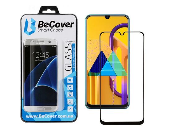 Стекло защитное BeCover Samsung Galaxy M31 SM-M315 Black (704724)