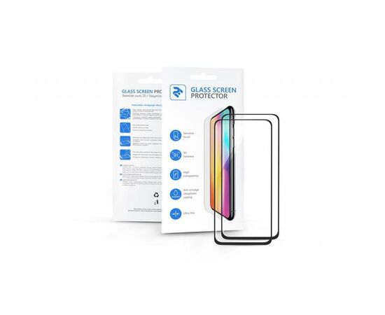 Скло захисне 2E Basic для Oppo A9 2020, 2.5D FCFG, black border (2E-OP-A9-IB-BB-2IN1)