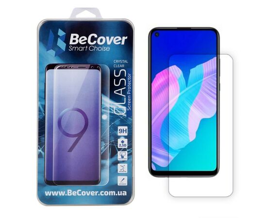 Стекло защитное BeCover P40 Lite E Crystal Clear Glass (704846)