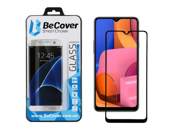Стекло защитное BeCover Samsung Galaxy A20s 2019 SM-A207 Black (704166)