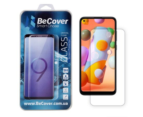Стекло защитное BeCover Samsung Galaxy M11 SM-M115 Crystal Clear Glass (704849)