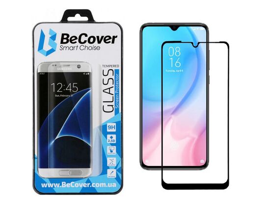 Скло захисне BeCover Xiaomi Mi 9 Lite / Mi CC9 Black (704111)
