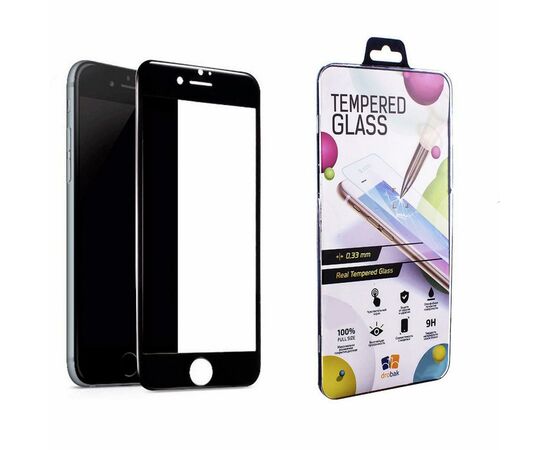Скло захисне Drobak Apple iPhone 7 (Black) (121263)
