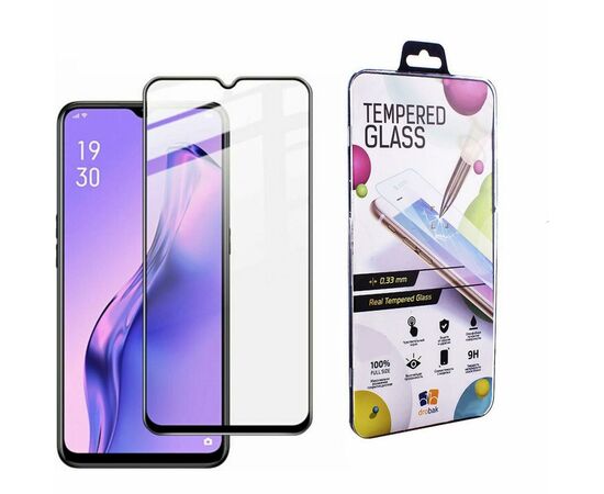 Стекло защитное Drobak OPPO A31 (Black) (121251)