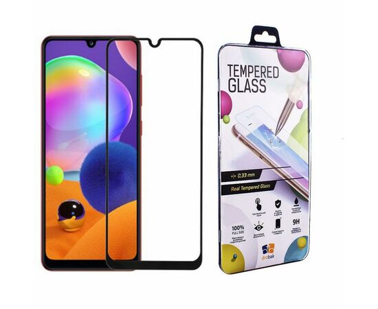 Стекло защитное Drobak Samsung Galaxy A31 (Black) (121215)