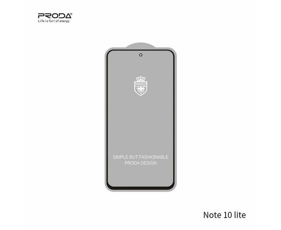 Стекло защитное Proda Samsung Note 10 lite (XK-PRD-SM-NT10lt-BK)