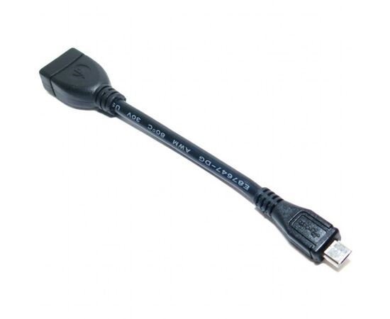 Дата кабель OTG USB 2.0 AF to Micro 5P 0.1m Extradigital (KBO1623)