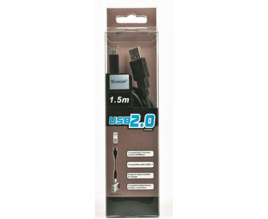 Дата кабель USB2.0 AM - Micro USB Viewcon (VW 009), зображення 3 Дата кабель USB2.0 AM - Micro USB Viewcon (VW 009), зображення 3